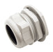 M6335GY - M63 x 1.5mm Metric Thread Nylon Cable Gland, Gray, Range: 1-1/8" to 1-3/8", UL Recognized, IP68 - Ferrules Direct