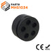 MHS1034 - Cable Gland Multi Hole Seals, Sizes: NPT3/4", PG21, M25, 5-Hole x 5mm, IP68, 1 Piece - Ferrules Direct