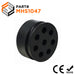 MHS1047 - Cable Gland Multi Hole Seals, Sizes: NPT1-1/4", PG29, M32, 8-Hole x 5mm, IP68, 1 Piece - Ferrules Direct