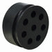 MHS1047 - Cable Gland Multi Hole Seals, Sizes: NPT1-1/4", PG29, M32, 8-Hole x 5mm, IP68, 1 Piece - Ferrules Direct