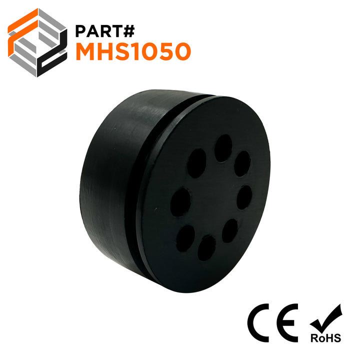 Multiple Hole Cable Gland Seals, Sizes: NPT1-1/2", PG36, M40, 8-Hole x 6mm, IP68 - MHS1050