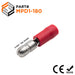 MPD1-180 - Vinyl Insulated Male Bullet Connector - 22-16 AWG - Double Crimp - Ferrules Direct