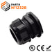 N11232B - 1 1/2" NPT Thread Nylon Cable Gland, Black, Range: 7/8" to 1-1/4", UL Listed, IP68, IP69K - 1 Piece - Ferrules Direct