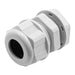 N12712GY - 1/2" NPT Thread Nylon Cable Gland, Gray, Range: 1/4" to 1/2", UL Listed, IP68, IP69K - 1 Piece - Ferrules Direct