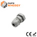 N1405GY - 1/4" NPT Thread Nylon Cable Gland, Gray, Range: 1/16" to 3/16", IP68, IP69K - 1 Piece - Ferrules Direct
