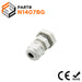 N1407BG - 1/4" NPT Thread Nylon Cable Gland, Beige, Range: 1/8" to 1/4", IP68, IP69K - 1 Piece - Ferrules Direct