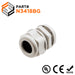 N3418BG - 3/4" NPT Thread Nylon Cable Gland, Beige, Range: 1/2" to 11/16", UL Listed, IP68, IP69K - 1 Piece - Ferrules Direct