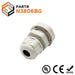 N3806BG - 3/8" NPT Thread Nylon Cable Gland, Beige, Range: 1/16" to 1/4", UL Listed, IP68, IP69K - 1 Piece - Ferrules Direct