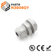 N3808GY - 3/8" NPT Thread Nylon Cable Gland, Gray, Range: 3/16" to 5/16", UL Listed, IP68, IP69K - 1 Piece - Ferrules Direct