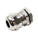 P0908BR - Thread Plated Brass Cable Gland, Range: 3/16" to 5/16", UL Listed, IP68, IP69K - 1 Piece - Ferrules Direct