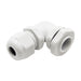 PG9 Right Angle Cable Gland - 4-8mm - Gray - PG0908RA-GY - Ferrules Direct