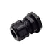 M2014B - M20 x 1.5mm Metric Thread Nylon Cable Gland, Black, Range: 3/8" to 9/16", UL Listed, IP68, IP69K - 1 Piece - Ferrules Direct