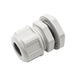 M2014GY - M20 x 1.5mm Metric Thread Nylon Cable Gland, Gray, Range: 3/8" to 9/16", UL Listed, IP68, IP69K - 1 Piece - Ferrules Direct