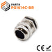 PG16 Cable Gland & Lock Nut, Nickel Plated Brass, Range: 3/8" to 9/16" - 1 Piece - PG1614C-BR - Ferrules Direct