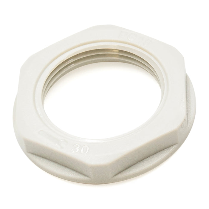 PG16 Thread Nylon Lock Nut for PG Cable Glands, Beige, UL Approved, 1 ...