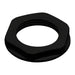 PG16LN-B - Nylon PG16 Lock Nut - Black - Ferrules Direct