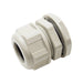 P2118BG - PG21  Thread Nylon Cable Gland, Beige, Range: 1/2" to 11/16", UL Listed, IP68, IP69K - 1 Piece - Ferrules Direct