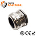 P4238BR - PG42 Thread Plated Brass Cable Gland, Range: 1-1/4" to 1-1/2", UL Listed, IP68, IP69K - 1 Piece - Ferrules Direct