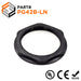 PG42 Thread Nylon Lock Nut for PG Cable Glands, Black, UL Approved, 1 Piece - PG42B-LN - Ferrules Direct