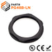 PG48 Thread Nylon Lock Nut for PG Cable Glands, Black, UL Approved, 1 Piece - PG48B-LN - Ferrules Direct