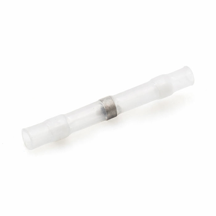 PSST101 - 26 to 24 AWG Heat Shrink Solder Sleeves, No Printing, White, 25 Pieces