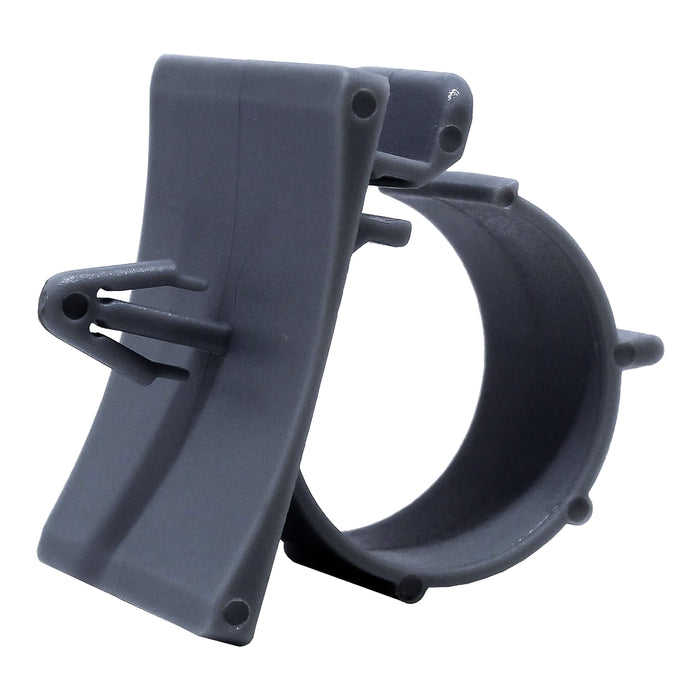 Nylon Adjustable Push Mount Cable Clamps, Gray, Range: 5/8" to 11/16" - PTS-1618