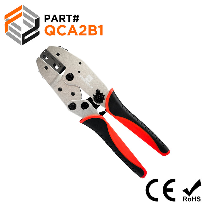 QCA2B1 - 4 to 2 AWG Wire Ferrules Quick-Change Tool & Die Set, Featherlight, 1 Piece