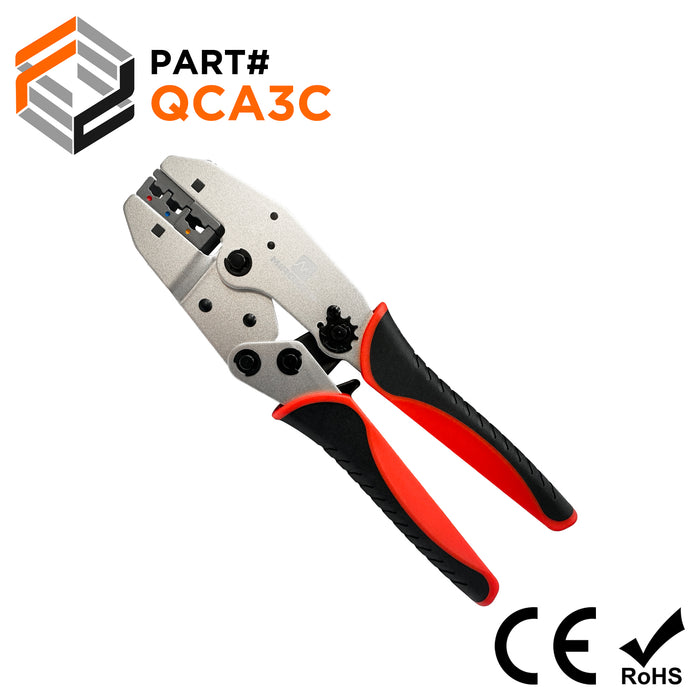 QCA3C - 22 to 10 AWG Insulated Terminals Quick-Change Tool & Die Set, Featherlight, 1 Piece