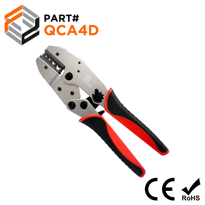 QCA4D - 22 to 8 AWG Non-Insulated Terminals Quick-Change Tool & Die Set, Featherlight, 1 Piece