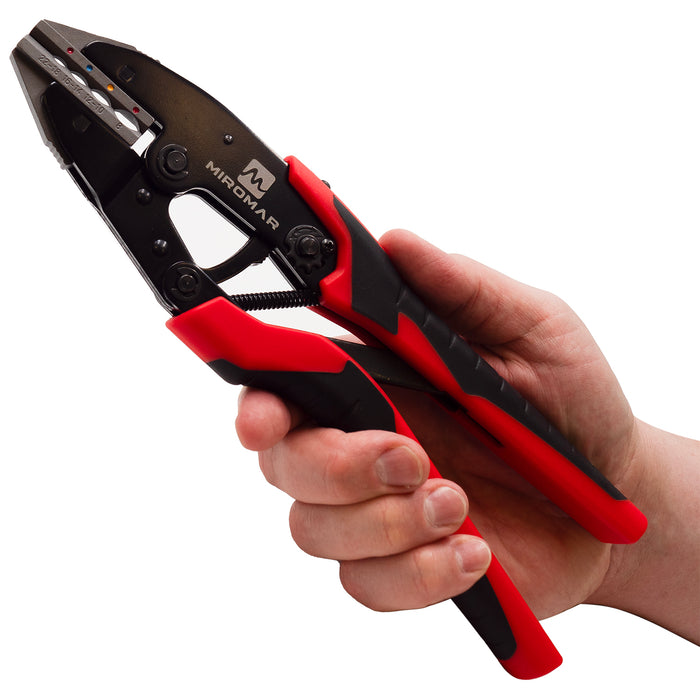 QCL3C2 - 22 to 8 AWG XL Quick-Change Crimping Tool & Die Set for Heat Shrink Terminals