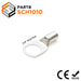 Non Insulated Tubular Ring Lug, 8 AWG, 3/8" Stud, 50 Pieces - SCH1010 - Ferrules Direct