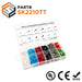22 to 10 AWG Single & Twin Wire Ferrules Assortment Kit, 775 Pieces, Series T - SK2210TT - Ferrules Direct