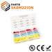 SKRM2210N · 22-10 AWG Mini Nylon Ring Terminals Kit, 180 Pieces, 1 Kit - Ferrules Direct