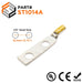 ST1014A -  Compression Lug - 10 AWG - 1/4" Stud - Ferrules Direct
