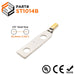 ST1014B -  Compression Lug - 10 AWG - 1/4" Stud - Ferrules Direct