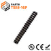 Barrier Strip Terminal Block, Terminal Strip, 16 Pole, Double Row, 20A, 300V, UL Approved - TB18-16P - Ferrules Direct