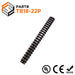 Barrier Strip Terminal Block, Terminal Strip, 22 Pole, Double Row, 20A, 300V, UL Approved - TB18-22P - Ferrules Direct