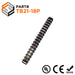 Barrier Strip Terminal Block, Terminal Strip, 18 Pole, Double Row, 30A, 300V, UL Approved - TB21-18P - Ferrules Direct