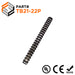 Barrier Strip Terminal Block, Terminal Strip, 22 Pole, Double Row, 30A, 300V, UL Approved - TB21-22P - Ferrules Direct