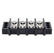 Barrier Strip Terminal Block, Terminal Strip, 4 Pole, Double Row, 30A, 300V, UL Approved - TB21-4P - Ferrules Direct