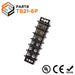 Barrier Strip Terminal Block, Terminal Strip, 6 Pole, Double Row, 30A, 300V, UL Approved - TB21-6P - Ferrules Direct