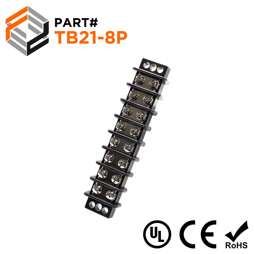 Block B テイル 8点セット TB21-8P - Barrier Strip Terminal Block, Terminal Strip, 8 Pole