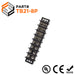 Barrier Strip Terminal Block, Terminal Strip, 8 Pole, Double Row, 30A, 300V, UL Approved - TB21-8P - Ferrules Direct