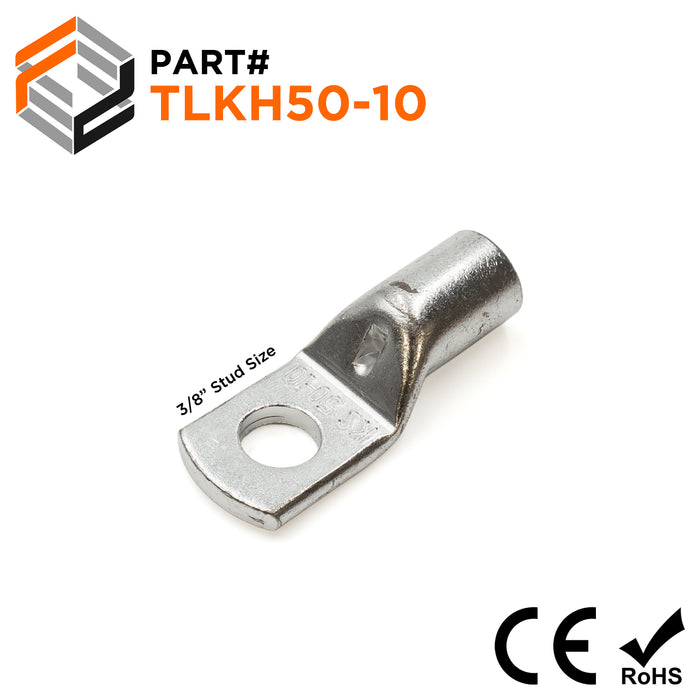TLKH50-10 - Compression Lugs TLKH Series - 1/0AWG, 25 Pieces