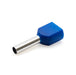 TW25012 - 2x14 AWG (12mm Pin) Twin Wire Ferrules - Blue - Ferrules Direct