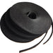 5/8" Hook and Loop Cable Ties Roll, 5.6-lb Tensile Strength, Black, 82ft Roll - HLT58B - Ferrules Direct