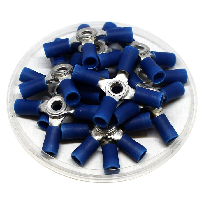 4WCV2 - Vinyl Insulated 4 Way Connectors - 16 AWG to 14 AWG - Ferrules Direct