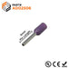 AD02506 - 24 AWG (6mm Pin) Insulated Ferrules - Purple - Ferrules Direct
