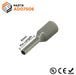 AD07506 - 20 AWG (6mm Pin) Insulated Ferrules - Gray - Ferrules Direct