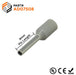 AD07508 - 20 AWG (8mm Pin) Insulated Ferrules - Gray - Ferrules Direct